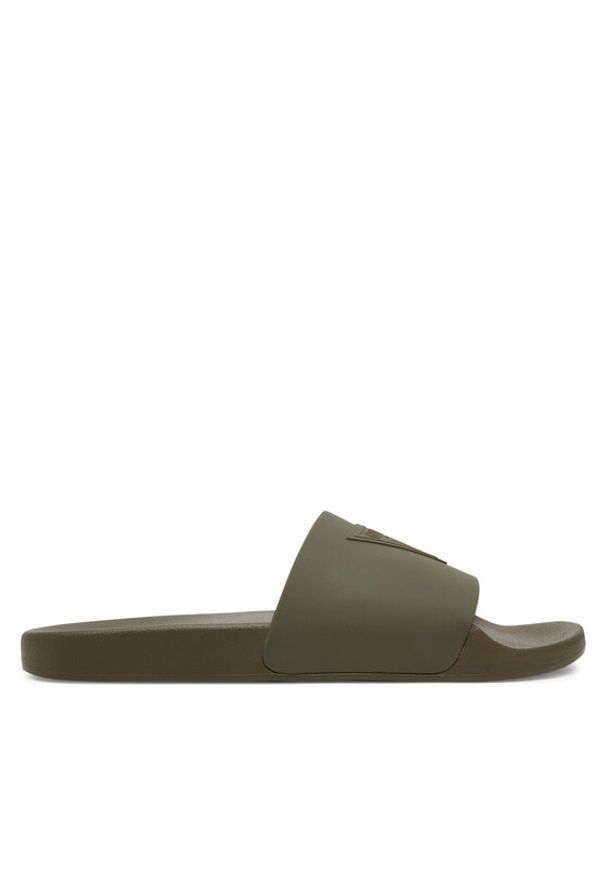 Guess Klapki FMJTOT ELE19 Zielony. Kolor: zielony