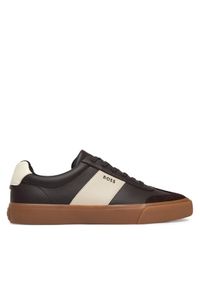 Sneakersy BOSS. Kolor: brązowy #1