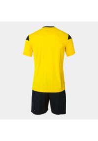 Zestaw piłkarski dla chłopców Joma Phoenix. Kolor: czarny, wielokolorowy, żółty. Materiał: dresówka. Sport: piłka nożna