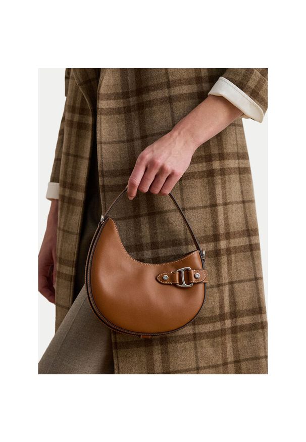 Lauren Ralph Lauren - Torebka LAUREN RALPH LAUREN. Kolor: brązowy