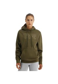 Bluza TYR UNISEX HOODIE. Kolor: zielony