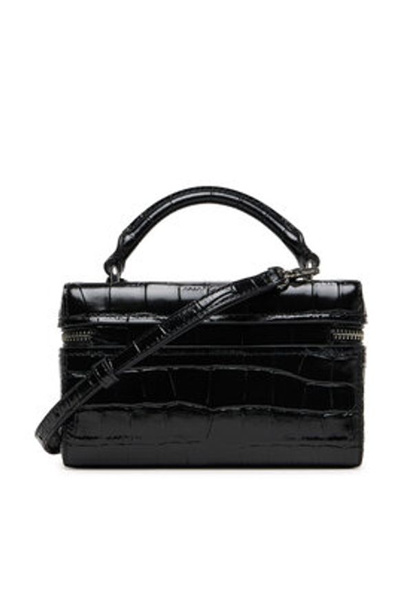 MICHAEL Michael Kors Torebka Jana 32F5SQ1C0E Czarny. Kolor: czarny. Materiał: skórzane