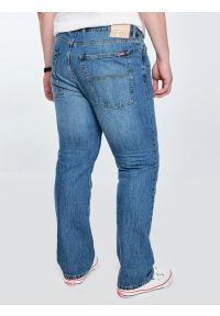 Big-Star - Jeansy męskie z prostą nogawką niebieskie Colt 334. Stan: podwyższony. Kolor: niebieski. Styl: vintage, klasyczny #3