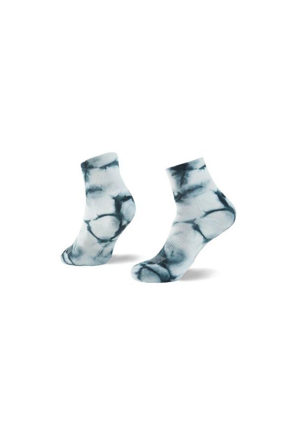 NA GIEAN - Skarpety Trekkingowe Na Giean Medium Weight Tie-Dyed Micro Monochrome. Kolor: biały, wielokolorowy