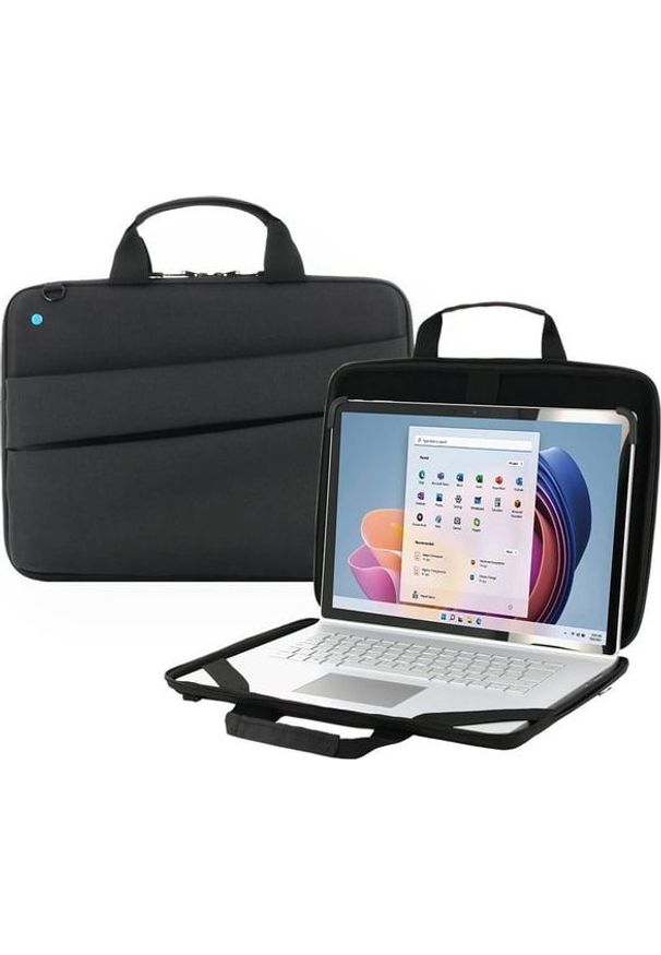 Torba TRITON Mobilis TheOne torba na laptop 35,6 cm (14") Aktówka Czarny. Kolor: czarny