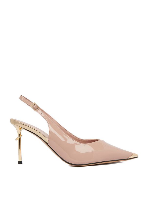 Szpilki Eva Minge. Kolor: beżowy. Obcas: na szpilce