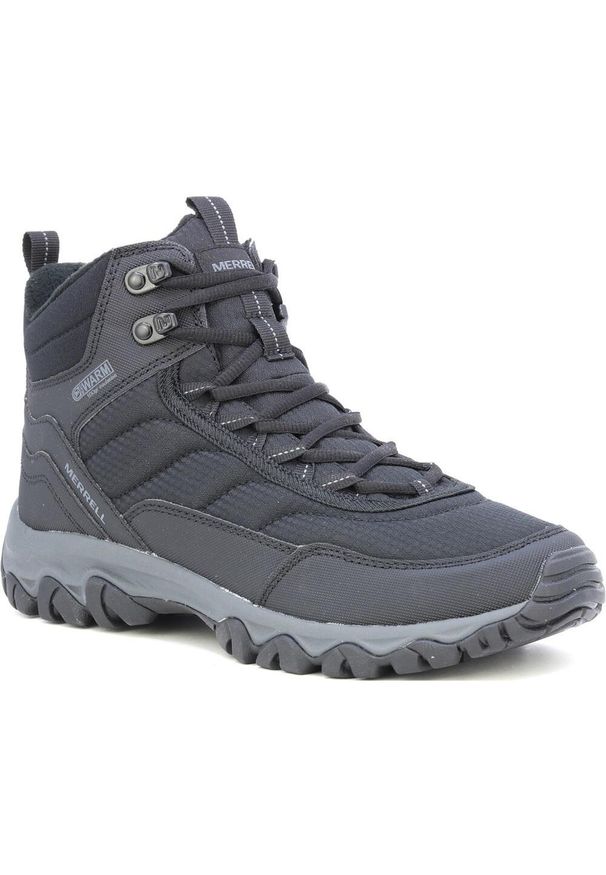 Buty Trekkingowe Męskie Merrell Ice Cap Mid Lace 5. Kolor: czarny