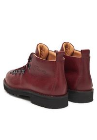 Fracap Trapery Magnifico M120 Bordowy. Kolor: czerwony. Materiał: skóra #4