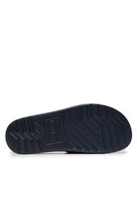 Tommy Jeans Klapki Dual Density Hilifger Pool Slide FM0FM05017 Granatowy. Kolor: niebieski