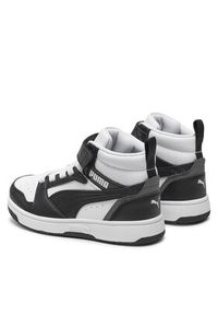 Puma Sneakersy Rebound V6 Mid Ac+ Ps 393832 01 Biały. Kolor: biały. Materiał: skóra #4