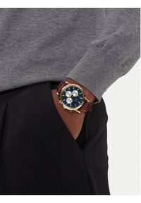 Daniel Wellington Zegarek Iconic Chronograph St Mawes Arctic Panda DW00100875 Brązowy. Kolor: brązowy #3