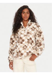 Roxy Polar Jive Talking ERJPF03208 Beżowy Oversize. Kolor: beżowy. Materiał: syntetyk #1