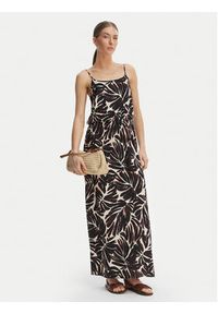 only - ONLY Sukienka letnia Nova 15222217 Czarny Regular Fit. Kolor: czarny. Materiał: wiskoza. Sezon: lato #4