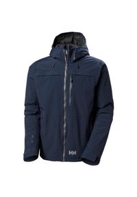 Kurtka narciarska z kapturem Helly Hansen Eagle Ins. Typ kołnierza: kaptur. Kolor: niebieski. Sezon: zima. Sport: narciarstwo #1