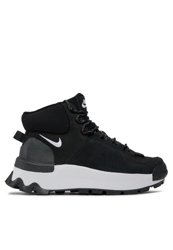 Nike Sneakersy City Classic DQ5601 001 Czarny. Kolor: czarny. Materiał: skóra