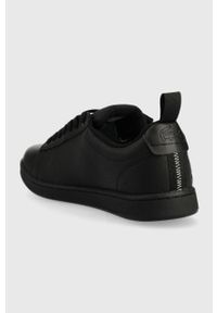 Lacoste sneakersy skórzane CARNABY kolor czarny 43SMA0020. Nosek buta: okrągły. Zapięcie: sznurówki. Kolor: czarny. Materiał: skóra. Technologia: Gore-Tex #2