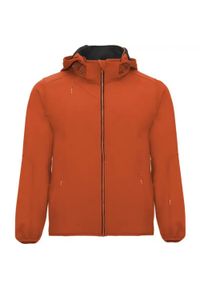ROLY - Męska Kurtka Soft Shell Siberia. Kolor: pomarańczowy. Sport: turystyka piesza #1