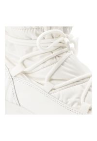 Białe Śniegowce Filippo Ciepłe Buty Damskie Na Platformie. Kolor: biały. Obcas: na platformie #4