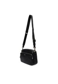 Calvin Klein Saszetka Emblem Aop Emboss Camera Bag LV04D3330G Czarny. Kolor: czarny. Materiał: skóra #3