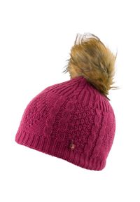 XJAGD - Ciepły Kapelusz Zimowy Dainty Fuxia 3-6 Lat - Komfortowy i Przytulny. Kolor: różowy. Materiał: akryl. Sezon: lato, zima. Styl: elegancki