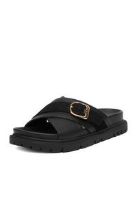MEXX Klapki EO-HY25006-7 Czarny. Kolor: czarny. Materiał: skóra #5