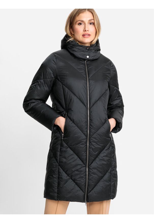 Olsen Kurtka zimowa 15101398 Czarny Regular Fit. Kolor: czarny. Materiał: syntetyk. Sezon: zima