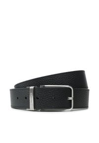 Calvin Klein Pasek Męski Adj/Rev Light Frame Mono 35Mm K50K510628 Czarny. Kolor: czarny. Materiał: skóra