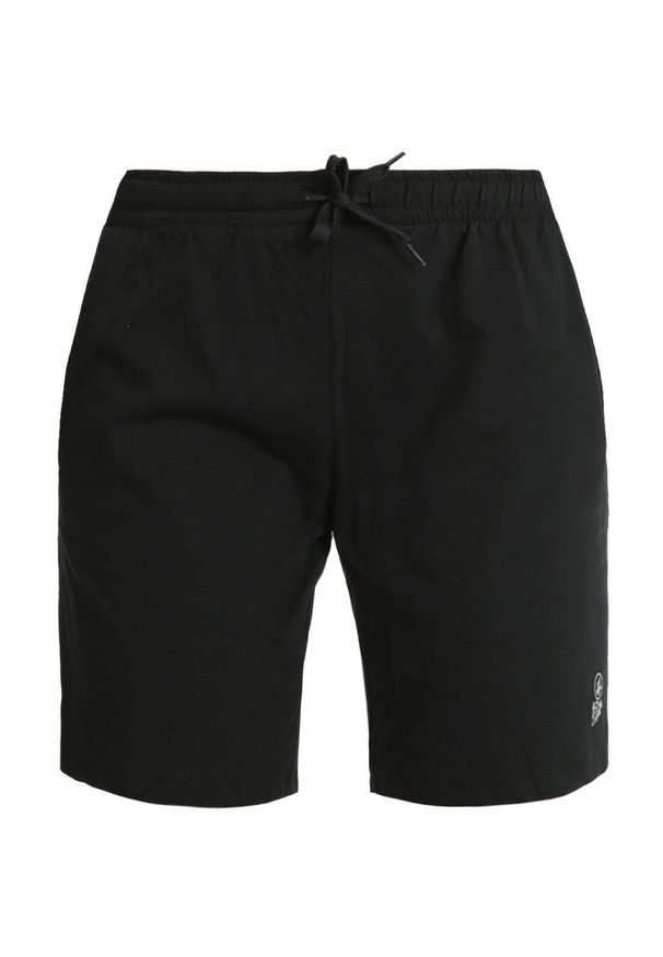 Eastpak - Damskie szorty ATHL DPT Almina – czarne. Kolor: czarny. Materiał: bawełna. Sport: turystyka piesza