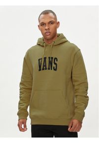 Vans Bluza Vans Arched Po VN000G0N Brązowy Regular Fit. Kolor: brązowy. Materiał: bawełna