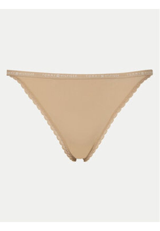 TOMMY HILFIGER - Tommy Hilfiger Komplet stringów UW0UW05754 Kolorowy. Materiał: syntetyk. Wzór: kolorowy