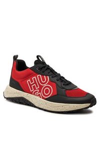 Hugo Sneakersy 50498701 Czerwony. Kolor: czerwony. Materiał: materiał #5