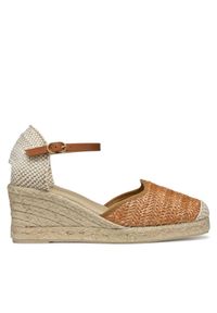 Geox Espadryle D Gelsa Low D55NGE 02MLM C5006 Brązowy. Kolor: brązowy. Materiał: materiał