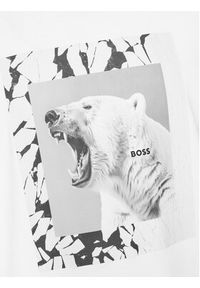 BOSS T-Shirt Lupo 50554615 Biały Regular Fit. Kolor: biały. Materiał: bawełna