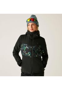 DARE 2B - Damska wodoodporna kurtka narciarska Iced. Kolor: czarny. Materiał: materiał. Sezon: zima. Sport: narciarstwo #1