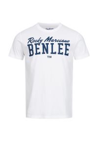 T-shirt o klasycznym kroju Benlee Logo. Kolor: biały #1