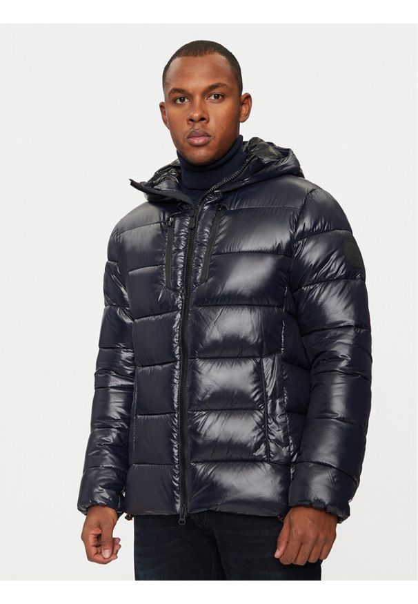 Save The Duck Kurtka zimowa D30816M LUCK19 Granatowy Regular Fit. Kolor: niebieski. Materiał: syntetyk. Sezon: zima
