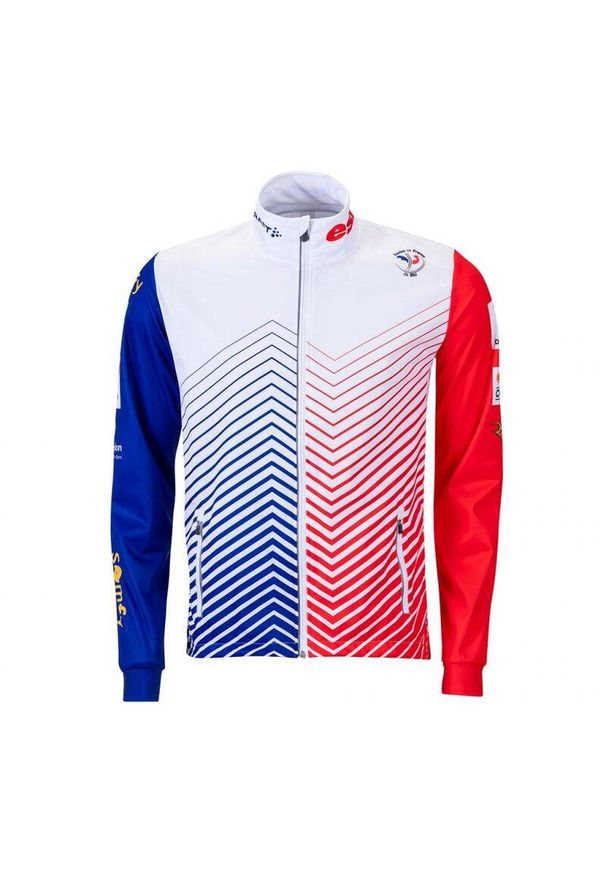 Lekka kurtka narciarska damska Craft FFS 2022. Kolor: wielokolorowy, niebieski, biały. Sezon: zima. Sport: narciarstwo