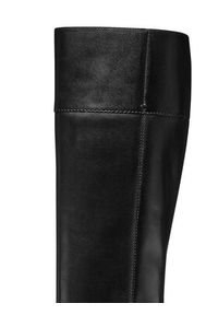 Geox Oficerki D Felicity D56G1B 00043 C9999 Czarny. Kolor: czarny. Materiał: skóra #6