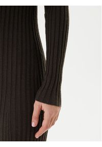 only - ONLY Sukienka dzianinowa Asta 15373788 Brązowy Regular Fit. Kolor: brązowy. Materiał: syntetyk #6