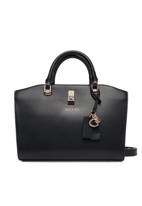 Guess Torebka HWVG96 55060 Czarny. Kolor: czarny. Materiał: skórzane