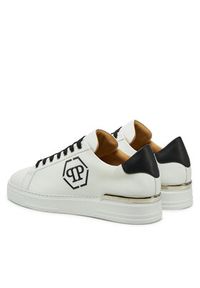 Philipp Plein - PHILIPP PLEIN Sneakersy SAES USC0692 PLE075 Czarny. Kolor: czarny. Materiał: skóra #6