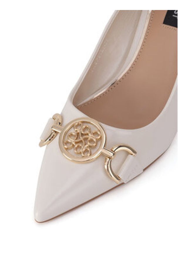 Nine West Szpilki CWBFS128-06 Écru. Materiał: materiał, syntetyk. Obcas: na szpilce