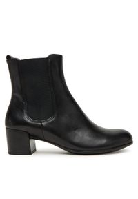 ecco - ECCO Botki Dress Classic 20992301001 Czarny. Kolor: czarny. Materiał: skóra #1