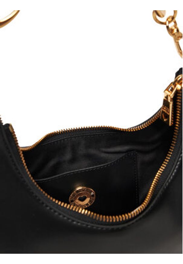 Love Moschino - LOVE MOSCHINO Torebka JC4048PP1NLF0000 Czarny. Kolor: czarny. Materiał: skórzane