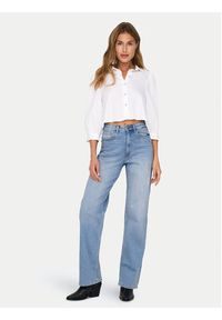 only - ONLY Jeansy Maddie 15339701 Niebieski Wide Leg. Kolor: niebieski