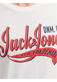 Jack & Jones - Jack&Jones Longsleeve 12236061 Biały Standard Fit. Kolor: biały. Materiał: bawełna. Długość rękawa: długi rękaw #3
