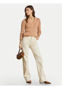 Lauren Ralph Lauren - LAUREN RALPH LAUREN Sweter Meren 200888795012 Różowy Regular Fit. Kolor: różowy. Materiał: wiskoza #4