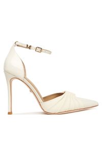Marciano Guess Szpilki 6RGZ28 7461A Écru. Materiał: skóra, lakier. Obcas: na szpilce #1