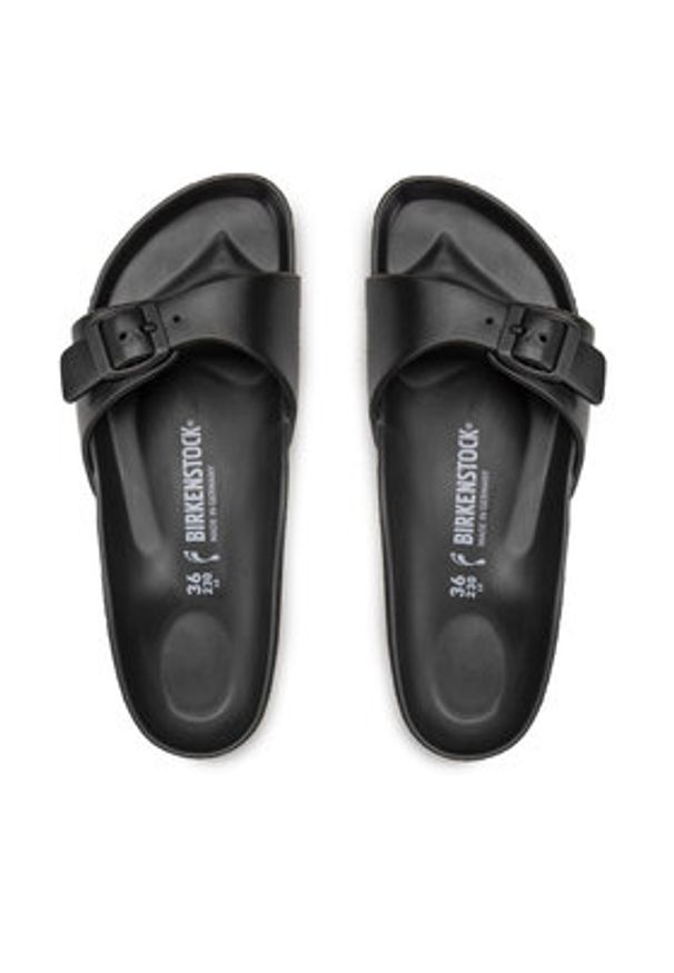Birkenstock Klapki Madrit EVA 0128163 Czarny. Kolor: czarny