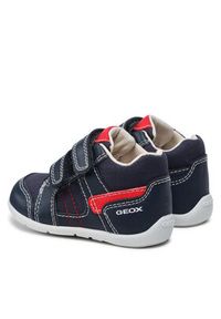 Geox Sneakersy B Elthan B. A B251PA 05410 C4075 Granatowy. Kolor: niebieski. Materiał: skóra #5